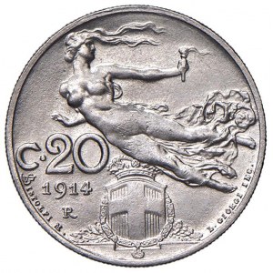 Victor Emmanuel III (1900-1946) 20 Cents 1914 - Nomisme...