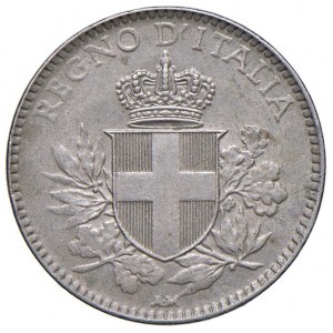 Viktor Emanuel III (1900-1946) 20 centov 1920 šesťuholník...