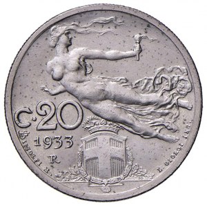 Vittorio Emanuele III (1900-1946) 20 Centesimi 1933 - Nomism...