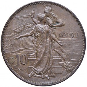 Vittorio Emanuele III (1900-1946) 10 Centesimi 1911 Cinquant...