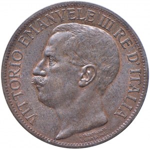 Victor Emmanuel III (1900-1946) 10 Cents 1911 Cinquante...