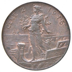 Vittorio Emanuele III (1900-1946) 2 Centesimi 1915 - Nomisma...