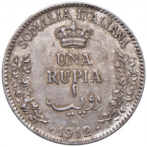 Victor Emmanuel III (1900-1946) Somalia - Rupee 1912 - Nom...