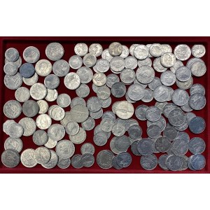 Lotto di monete in metalli comuni e date varie comuni di Vit...
