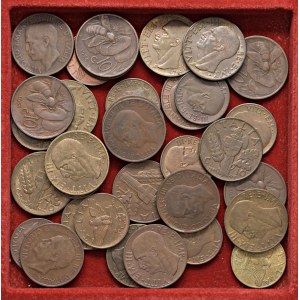 Lotto di monete da 5 e 10 Centesimi di Vittorio Emanuele III...