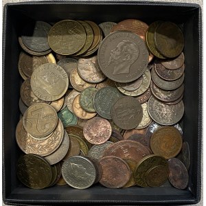 Lotto di monete soprattuto di rame e del Regno, qualcuna est...