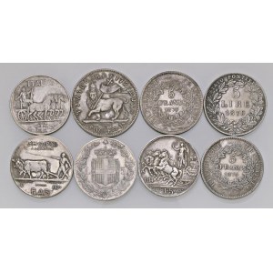Lotto otto riconi (fakes, restrikes, counterfeits) come da f...