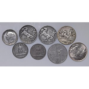 Lotto di otto falsi quasti tutti d'epoca del Regno. Interess...
