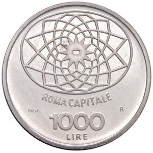 REPUBBLICA ITALIANA (1946-) 1.000 Lire 1970 Prova - AG R Nel...