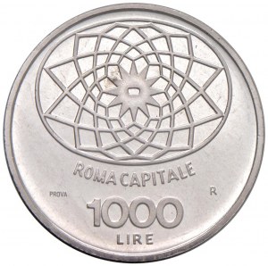 ITALIAN REPUBLIC (1946-) 1,000 Lire 1970 Proof - AG R In the...