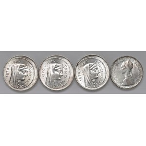 REPUBBLICA ITALIANA (1946-) Lotto di tre pezzi da 1.000 lire...