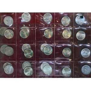 REPUBBLICA ITALIANA (1946-) Lotto di 28 monete da 500 lire a...