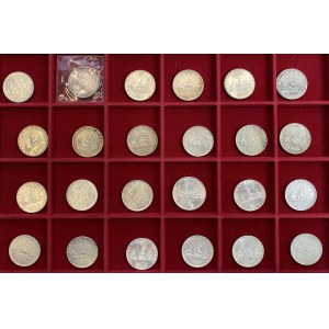 REPUBBLICA ITALIANA Lotto di 23 pezzi da 500 lire e uno da 1...