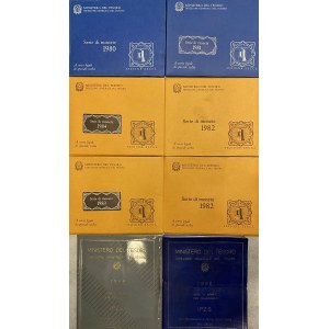 REPUBBLICA ITALIANA Lotto di otto divisionali come da foto. ...
