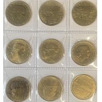 Piccolo album con monete della Repubblica, tra cui quattro i...