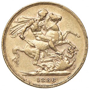 AUSTRALIA Vittoria (1837-1901) Sterlina 1886 M - KM 7 AU (g ...