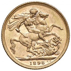 AUSTRALIE Victoria (1837-1901) Sterling 1898 M - KM 13 AU (g...