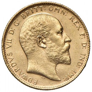 AUSTRALIA Giorgio V (1911-1928) Sterlina 1909 S - KM 7 AU (g...