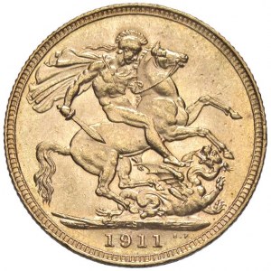 AUSTRALIE George V (1911-1928) Livre 1911 S - KM 7 AU (g...