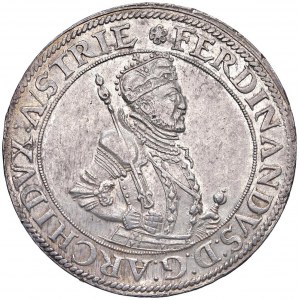 RAKOUSKO Ferdinand II (1564-1595) Thaler (Hall) - Dav. 8097...