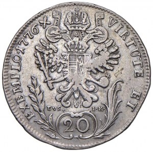 RAKOUSKO Josef II (1765-1780) 20 Kreuzers 1776 C - KM 2067...