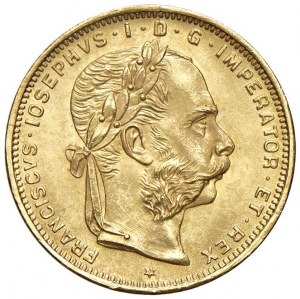 AUSTRIA Franz Joseph I (1848-1916) 8 Florins 1892 Rest...