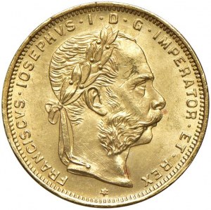 AUSTRIA Franz Joseph I (1848-1916) 8 Florins 1892 Rest...