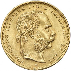 AUSTRIA Franz Joseph I (1848-1916) 8 Florins 1892 Rest...