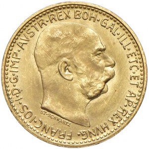 AUSTRIA Francesco Giuseppe I (1848-1916) 10 Corone 1912 Rico...