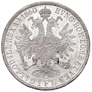 AUSTRIA Francesco Giuseppe (1848-1916) Fiorino 1860 A - AG (...