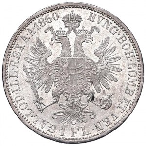 AUSTRIA Francis Joseph (1848-1916) Florin 1860 A - AG (...