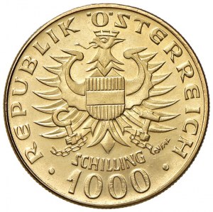 AUSTRIA Republic - 1,000 Shillings 1976 - Fr. 909 AU (g 13,...
