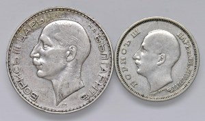 BUŁGARIA Borys III (1918-1943) 100 lewów 1934 i 50 lewów 1930 ...