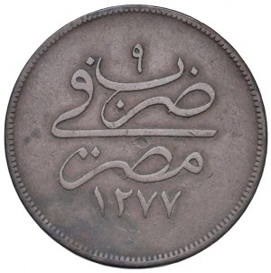 EGYPT Abdülaziz (1861-1867) 20 Para 1277 (1868) - KM 244 CU...
