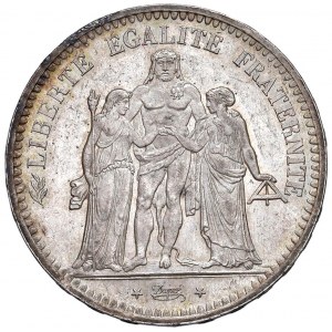 FRANCIA Seconda repubblica (1848-1852) 5 Franchi 1848 A - KM...