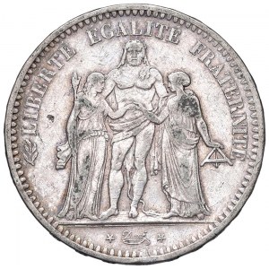 FRANCE Deuxième République (1848-1852) 5 Francs 1848 A - KM...
