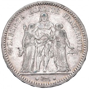 FRANCIA Seconda Repubblica (1848-1852) 5 Franchi 1873 A - KM...