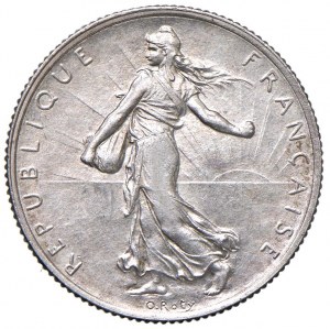 FRANCE 2 Francs 1919 - KM 845.1 AG (g 10.00)...