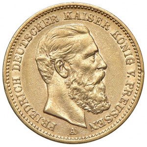 ALLEMAGNE Prusse - Frederick III (1888) 20 Marks 1888 A - KM...