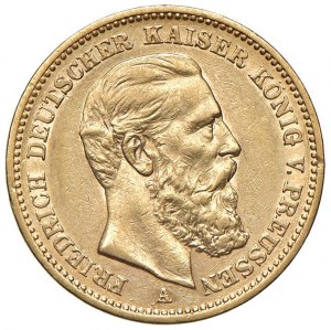 GERMANY Prussia - Frederick III (1888) 20 Marks 1888 A - KM...