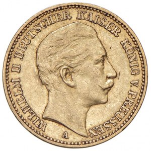 GERMANIA Prussia - Guglielmo II (1888-1918) 20 Marchi 1899 -...