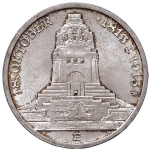 ALLEMAGNE Saxe - Frederick Augustus (1904-1918) 3 Marks 19...