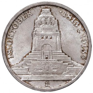 GERMANY Saxony - Frederick Augustus (1904-1918) 3 Marks 19...