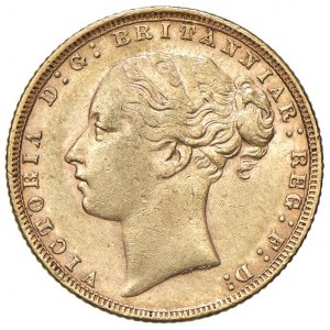 INGHILTERRA Vittoria (1837-1901) Sterlina 1872 - KM 752 AU (...