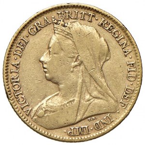 ENGLAND Victoria (1837-1901) Half Pound 1894 - KM 76...