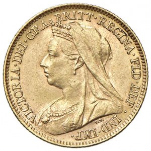 ENGLAND Victoria (1837-1901) Half Pound 1901 - KM 76...
