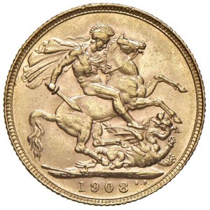 ANGLIE George V (1910-1936) Sterling 1908 - AU (g 7.99...