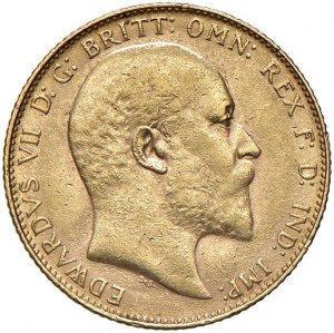 ENGLAND George V (1910-1936) Sterling 1910 - AU (g 7.99...