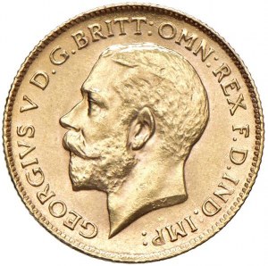 ENGLAND George V (1910-1936) Half Pound 1911 - KM 8...
