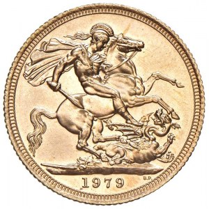 INGHILTERRA Elisabetta II (1952-2022) Sterlina 1979 - KM 919...